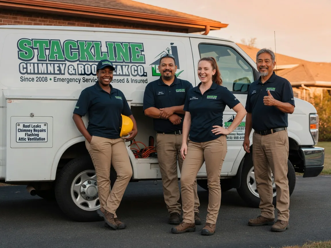 Chimney flashing repair company in Kennedale, TX